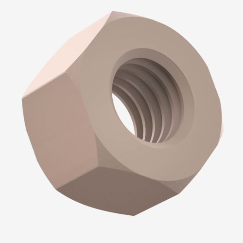 Ajile - 20 Pezzi - Dado Nylon Esagonale DIN934 Diam. M5 Chiave 8 Mm Plastica Poliammide PA6.6 Isolante - UHX005-M - Foto 12